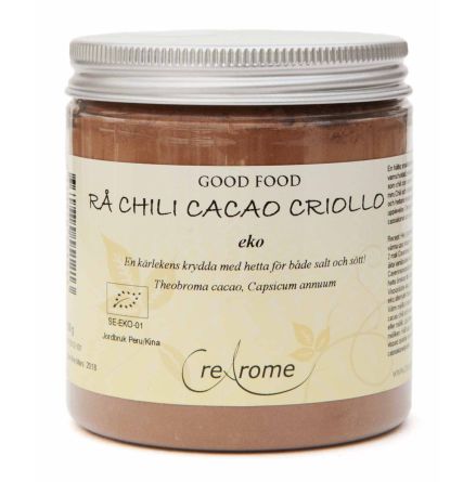 Chili Cacao Criollo rå eko 