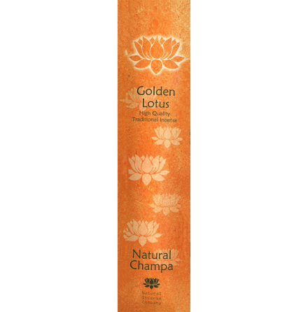 Rökelse Golden Lotus - Natural Champa