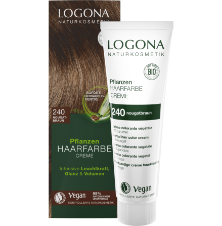 Herbal Hair Colour Cream 240 Nougat Brown 150 ml