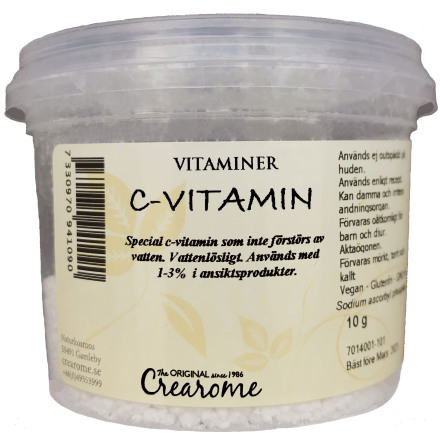 C-vitamin vattenlöslig