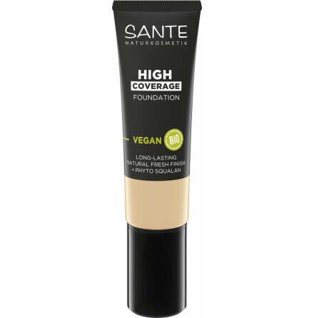 High Coverage Natural Foundation 01 Cool Ivory