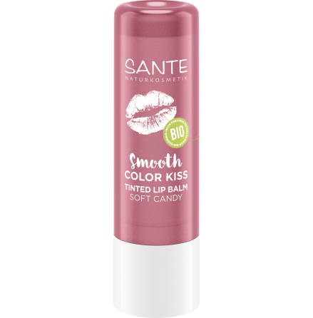 Smooth Color Kiss Tinted Lip Balm, Soft Candy (4,80 ml)