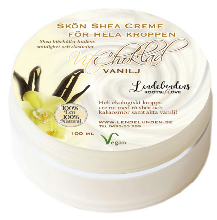 Vit choklad vanilj - Body butter 100ml