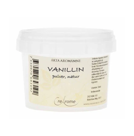 Vanillin natur pulver