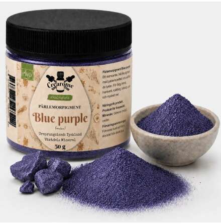 Blue purple Pärlemorpigment