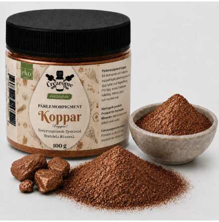 Koppar pärlemorpigment