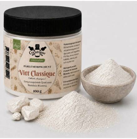 Pärlemorpigment - vitt classique
