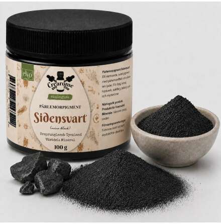 Sidensvart P�rlemorpigment