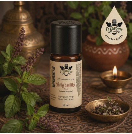Helig Basilika Tulsi eterisk olja