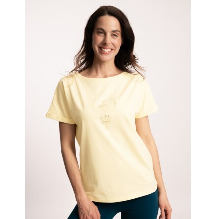 Top comfort fit Eka Padma vanilj