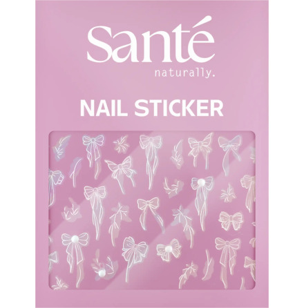 Nail stickers bows & florals 30st