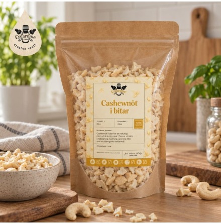 Cashewnöt i bitar EKO