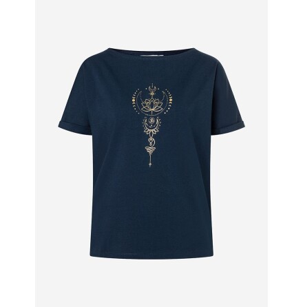 Top comfort fit Eka Padma Mörk blå