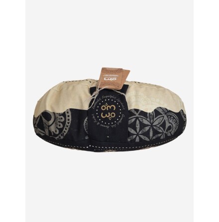 Meditationskudde halvm�ne black/nature