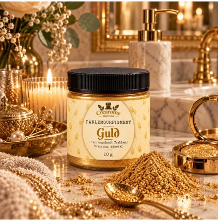 Guld p�rlemorpigment