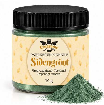 Sidengr�nt p�rlemorpigment