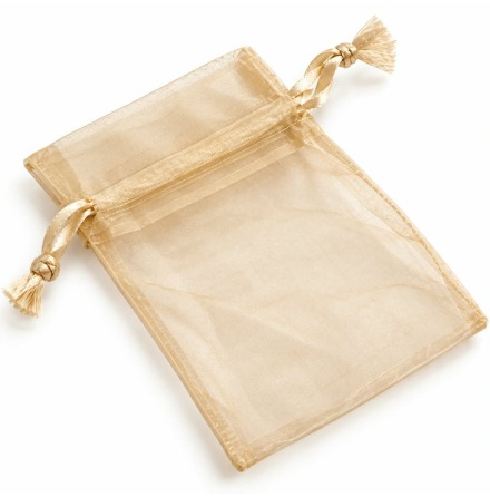 Organzap�se 9x7cm cremef�rgad