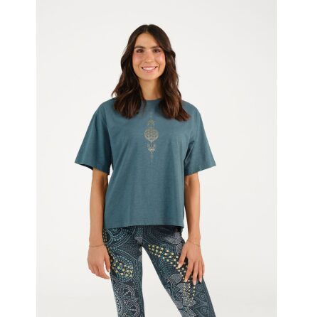 Top Priya Vega Lagoon Green