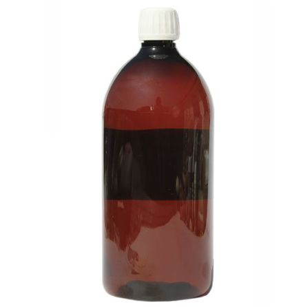 PET-flaska brun - 1 liter